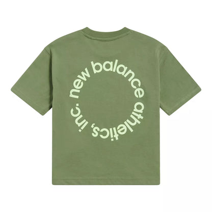 Kids Circular Logo Graphic T-Shirt / New Balance