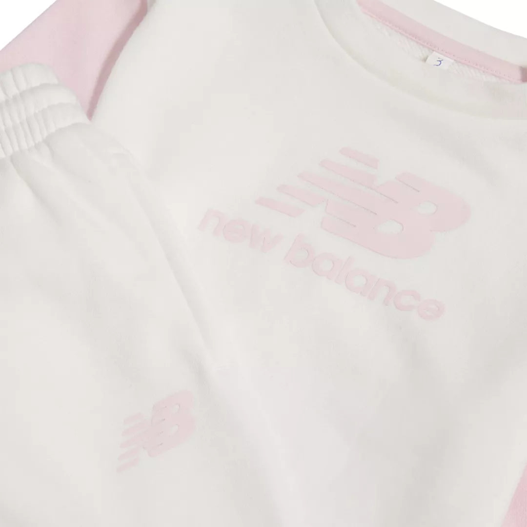 Kids Colorblock Crew & Jog Set / New Balance