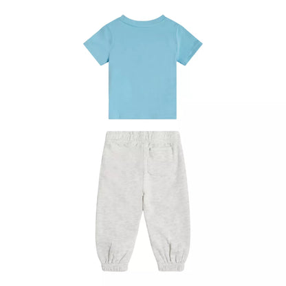 Kids Colourblock T-Shirt & Jog Set / New Balance