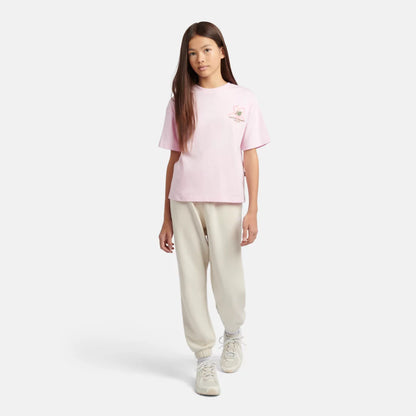 Kids Boston Floral Graphic T-Shirt / New Balance
