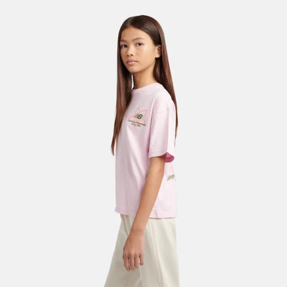 Kids Boston Floral Graphic T-Shirt / New Balance