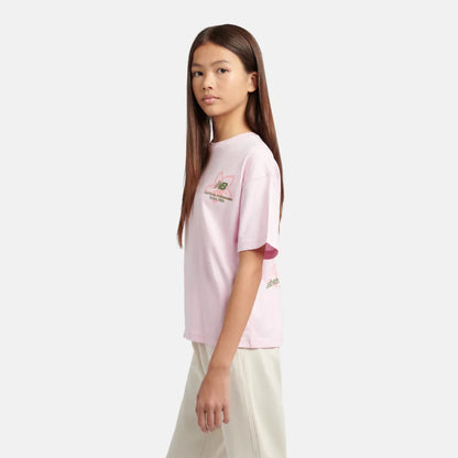 Kids Boston Floral Graphic T-Shirt / New Balance