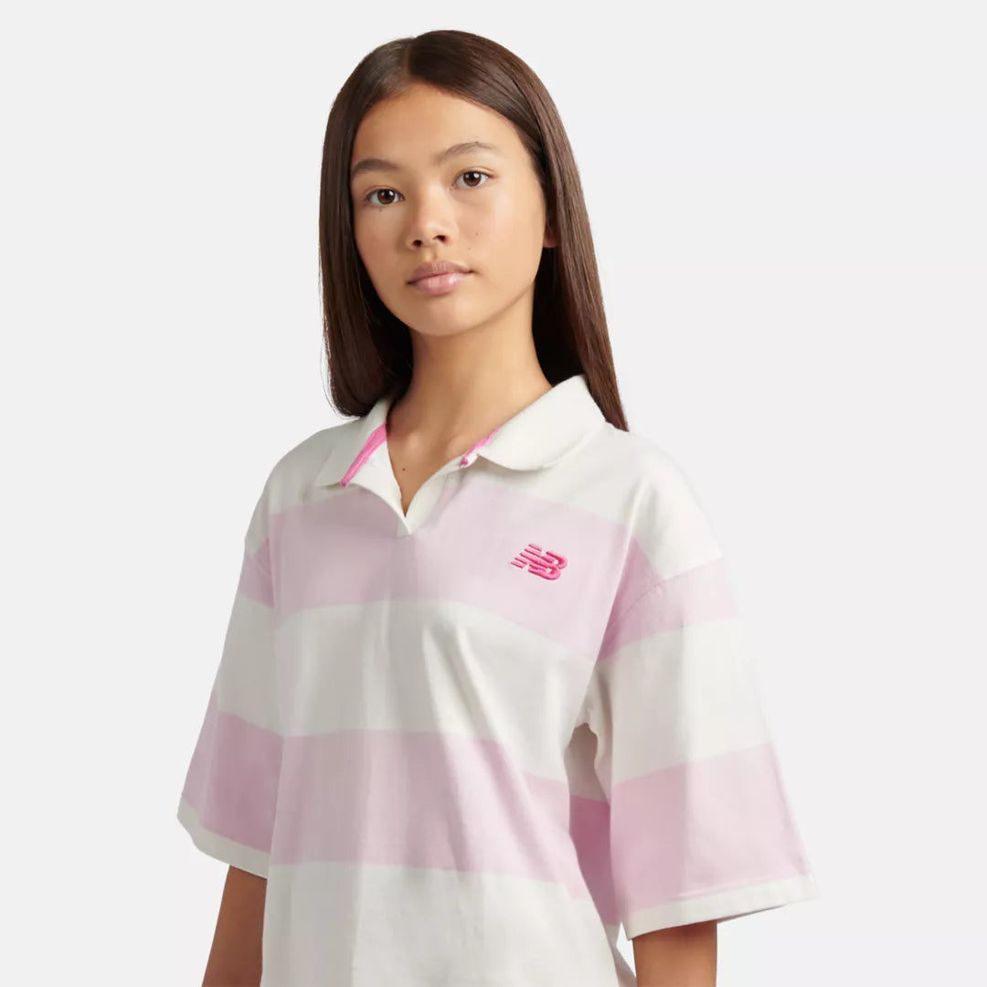Kids Striped Rugby Polo / New Balance