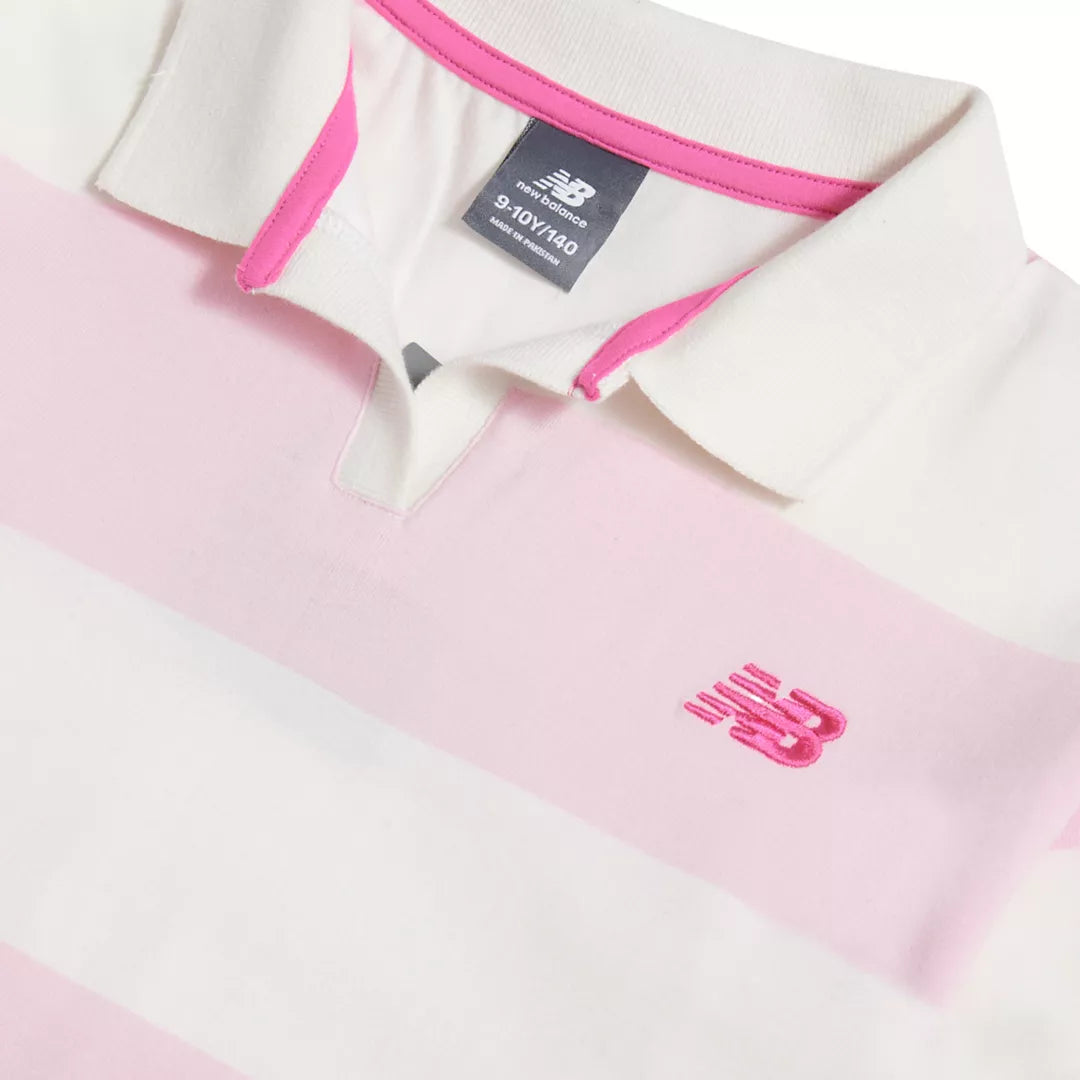 Kids Striped Rugby Polo / New Balance
