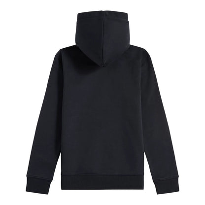 Kids Brush Back Stacked Logo Hoodie / New Balance
